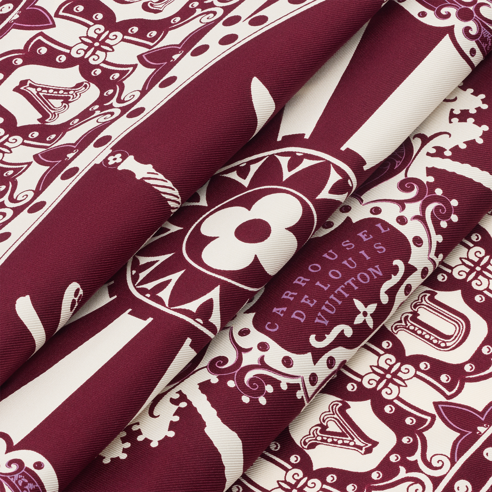 LV Carrousel Square 70 S00 - Women - Accessories | LOUIS VUITTON ®